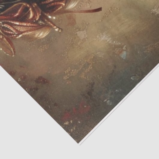 Papier Mousseline Flapper fille or (Détail)