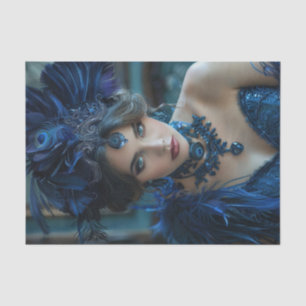 Papier Mousseline Flapper Girl 3 des années 1920