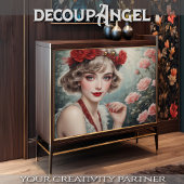 Papier Mousseline Flapper Jazz Queen - Découpage -