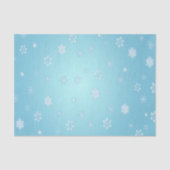 Papier Mousseline Flèche-neige blanche (Recto)