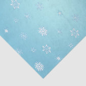 Papier Mousseline Flèche-neige blanche (Détail)