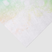 Papier Mousseline Flèches Abstraites vert et bleu (Détail)