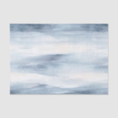 Papier Mousseline Flèches blanches bleues (Recto)