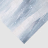 Papier Mousseline Flèches blanches bleues (Détail)