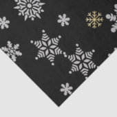 Papier Mousseline Flèches Blanches Et Dorées (Détail)