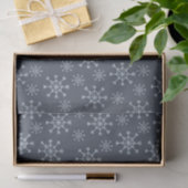 Papier Mousseline Flèches - bleu (Cadeau)