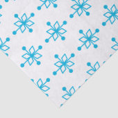 Papier Mousseline Flèches bleues (Détail)