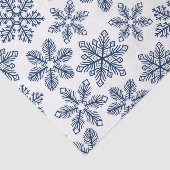 Papier Mousseline Flèches bleues (Détail)