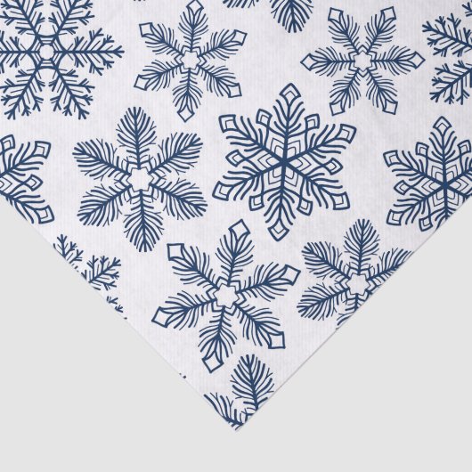 Papier Mousseline Flèches bleues (Détail)