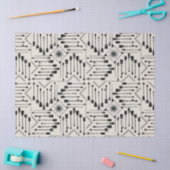 Papier Mousseline Flèches Boho et Sun V12 ID748 (Artisanat)