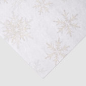 Papier Mousseline Flèches de neige en argent et en or (Détail)