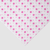 Papier Mousseline Flèches roses (Détail)
