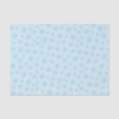 Papier Mousseline Fléchettes de neige, Bleu glacé, Fléchettes de nei (Recto)