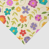 Papier Mousseline Fleur (Détail)