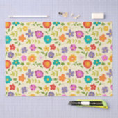 Papier Mousseline Fleur (Artisanat)