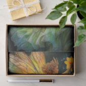 Papier Mousseline Fleur (Cadeau)