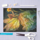 Papier Mousseline Fleur (Artisanat)