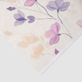 Papier Mousseline Fleur (Détail)
