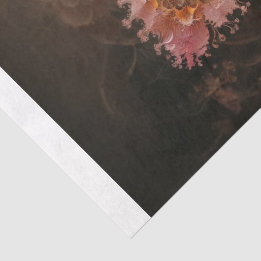 Papier Mousseline Fleur capricieuse - Découpage papillon Imaginaire (Détail)