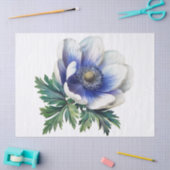 Papier Mousseline Fleur d'anémone (Artisanat)