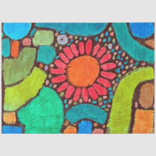 Papier Mousseline Fleur dans la vallée, Klee