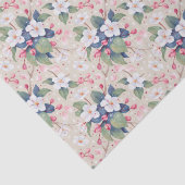 Papier Mousseline Fleur d'Apple (blanc d'albescent) (Détail)