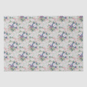 Papier Mousseline Fleur d'Apple (Haze Aqua) (Recto)