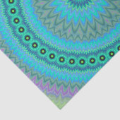 Papier Mousseline Fleur de Boho (Détail)