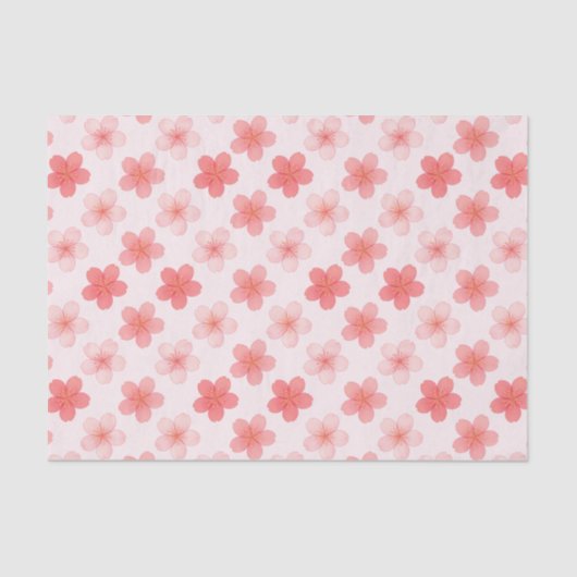 Papier Mousseline Fleur de cerisier (Recto)