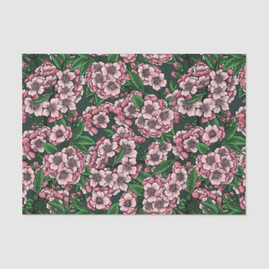 Papier Mousseline Fleur de cerisier 2 (Recto)