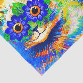 Papier Mousseline Fleur de chat (Détail)