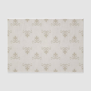 Papier Mousseline Fleur de Lis Motif Découpage Cadeau