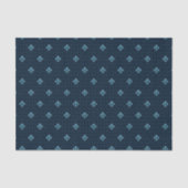 Papier Mousseline Fleur De Lis Pattern (Recto)