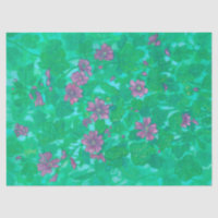 Fleur de Malve, Peinture Florale Été