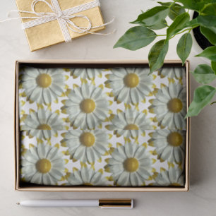 Papier Mousseline Fleur de Marguerite - Jardin Floral de Printemps E