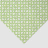 Papier Mousseline Fleur de marguerite verte (Détail)
