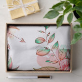 Papier Mousseline fleur de printemps (Cadeau)