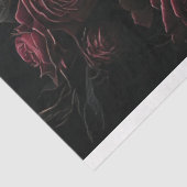 Papier Mousseline Fleur de rose sombre (Détail)