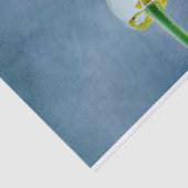 Papier Mousseline Fleur de tulipe blanche (Détail)