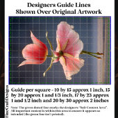 Papier Mousseline Fleur de Tulipe rose Ballerina DJ7L Découpage