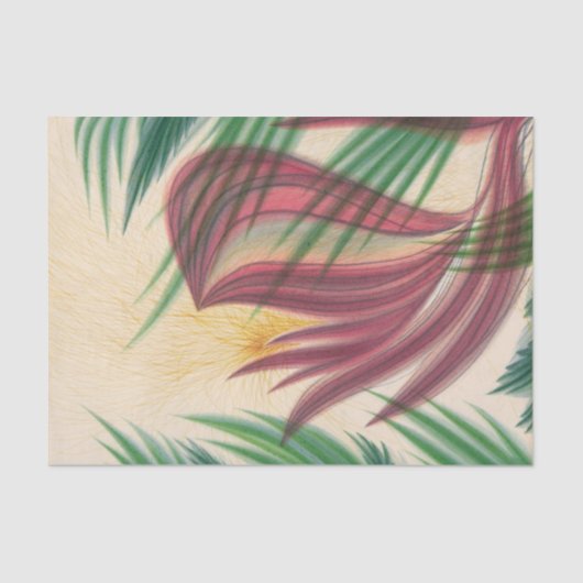 Papier Mousseline Fleur de William Harman Butler par Houghton (Recto)