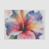 Papier Mousseline Fleur d'Hibiscus (Recto)