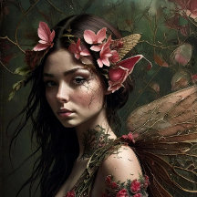 Fleur éclairée par la lune