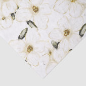 Papier Mousseline Fleur Élégante (Détail)