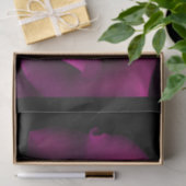 Papier Mousseline Fleur gothique de rose violet-rouge (Cadeau)