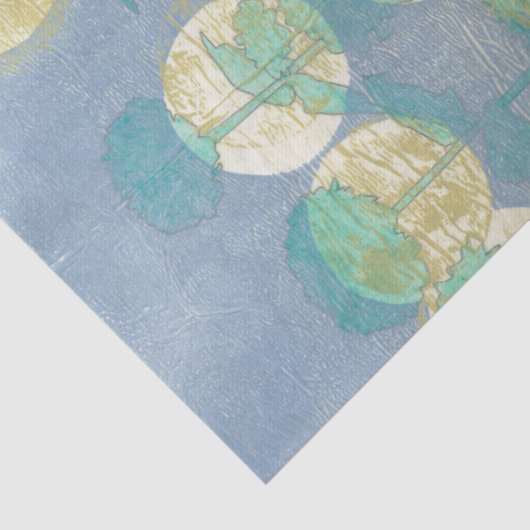 Papier Mousseline Fleur I (Détail)