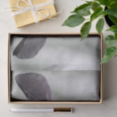 Papier Mousseline Fleur Iris violet foncé pour décopodge (Cadeau)