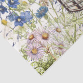 Papier Mousseline Fleur Jardin vintage Gazebo Lady (Détail)