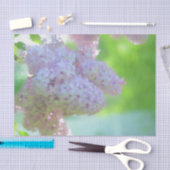 Papier Mousseline Fleur Lilac Aquarelle violet Conception du Pays (Artisanat)