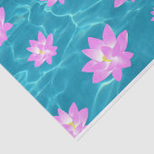 Papier Mousseline Fleur Lotus (Détail)